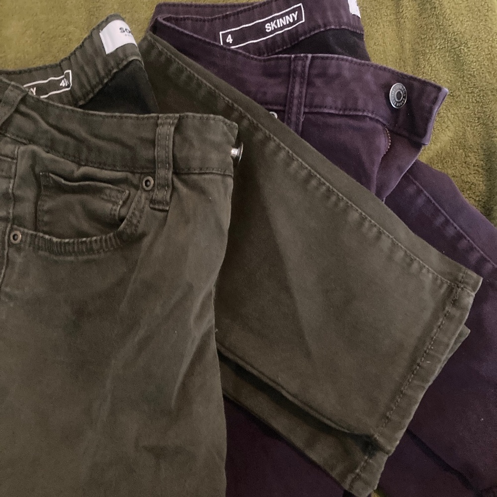 2 pair Sonoma Skinny